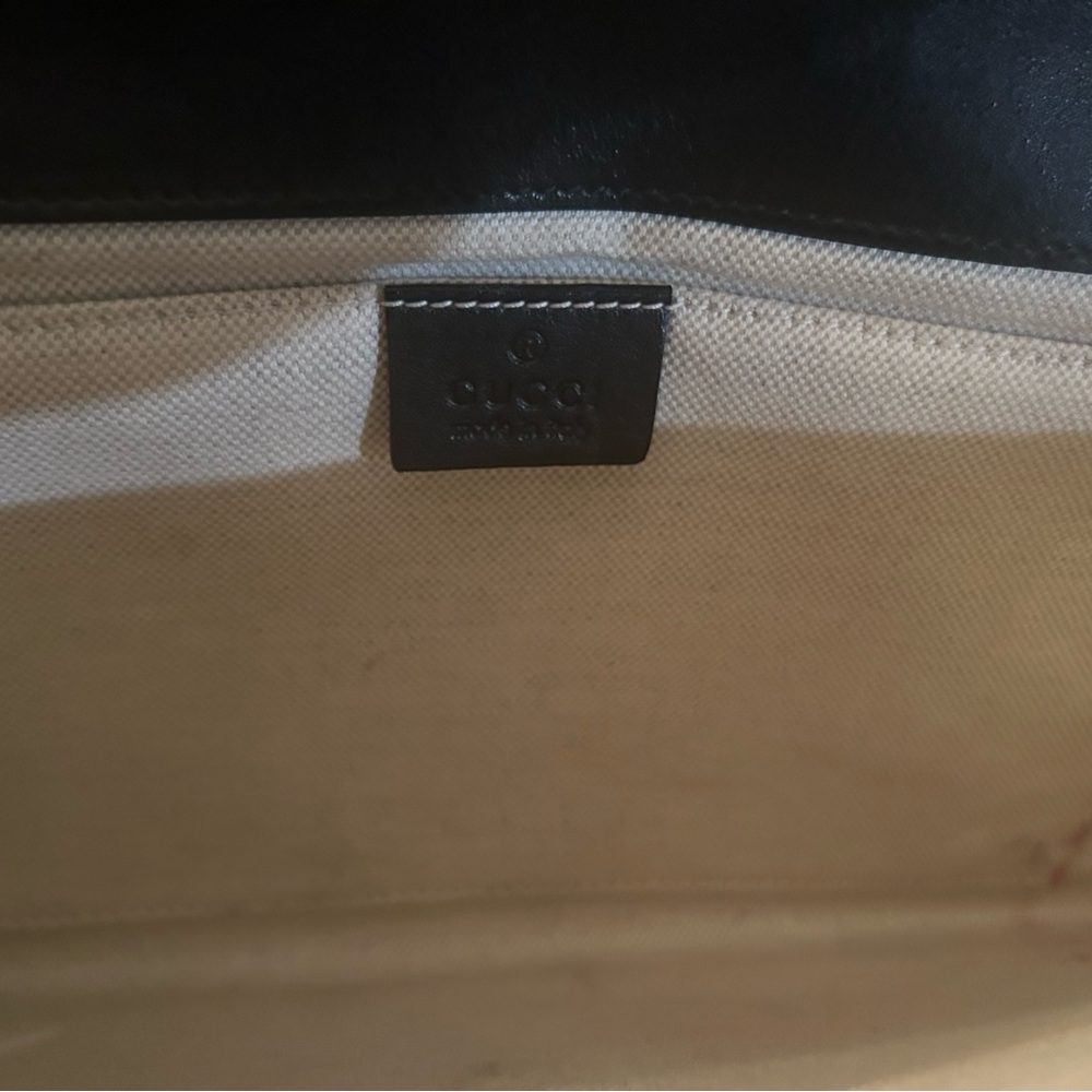 Gucci Black Patent Leather Clutch - Picture 7 of 8